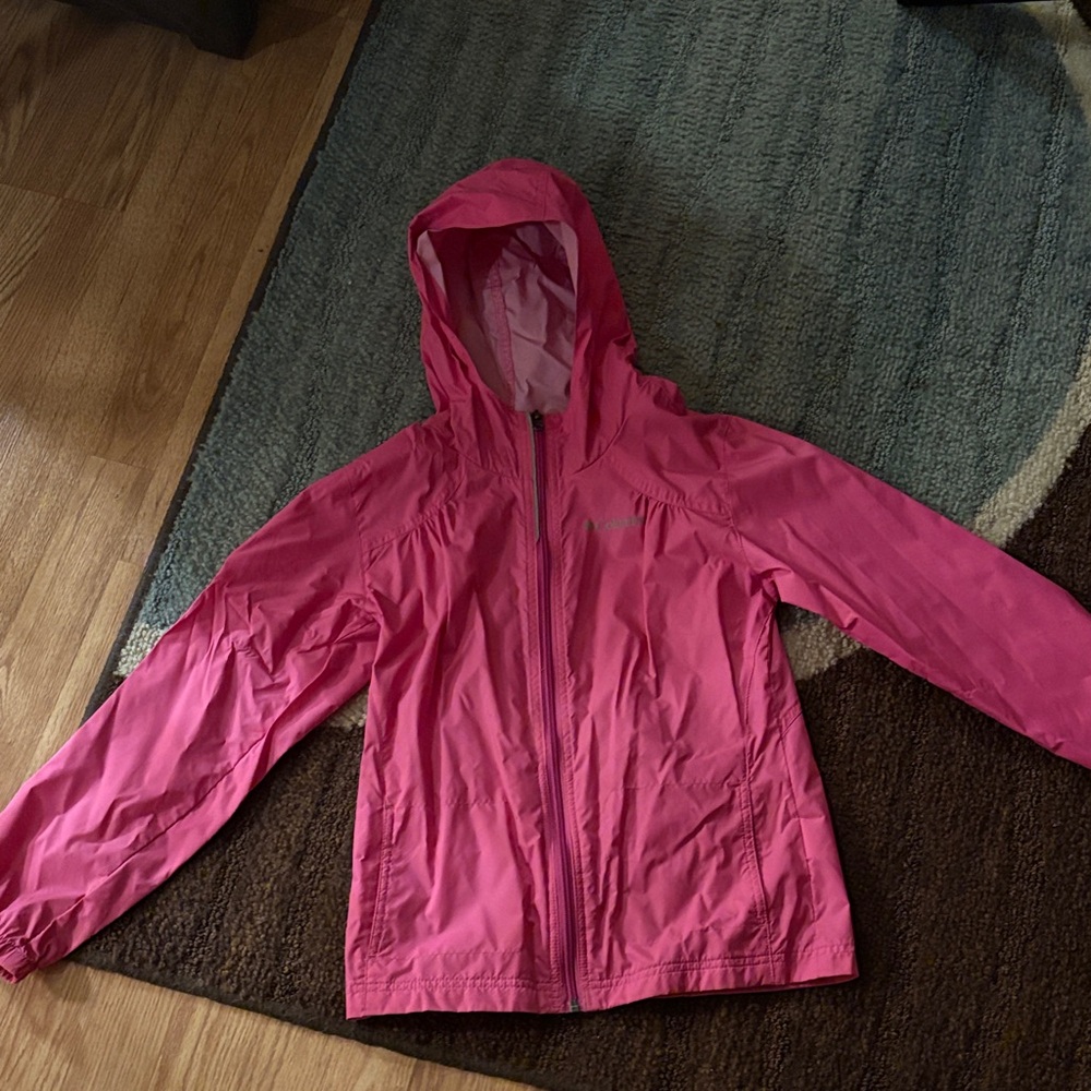 Columbia Kids Vibrant Pink Lightweight Jacket
